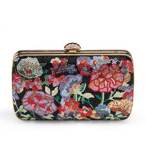 Judith Lieber - Glitzy-glamour evening jewellery in the shape of a purse