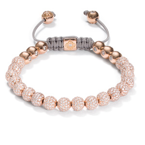 Shamballa diamond bracelet