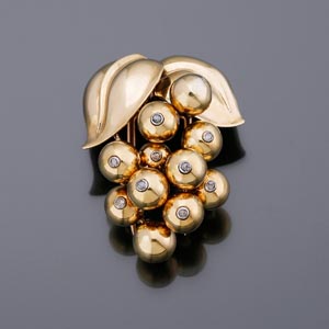 Aardewerk brooch
